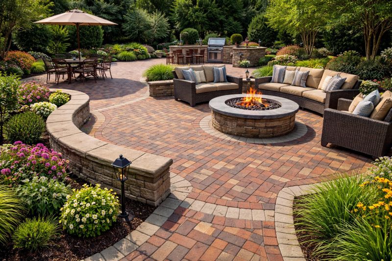 Patio Brick Installation in Boston, MA